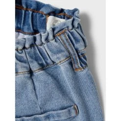 Name It Meisjes Short NKFBELLA DNMTAZZA HW SHORTS - 180696 Light Blue Denim -Trendy Deals Voor Actieve Lifestyles 045005 31 02 1