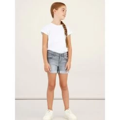 Name It Meisjes Short NKFSALLI DNMTASI SHORTS NOOS - 188198 Medium Grey Denim -Trendy Deals Voor Actieve Lifestyles 045067 29 03 1