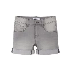 Name It Meisjes Short NKFSALLI DNMTASI SHORTS NOOS - 188198 Medium Grey Denim