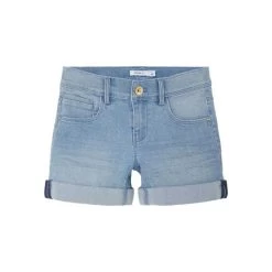 Name It Meisjes Short NKFSALLI DNMTASI SHORTS NOOS - 180696 Light Blue Denim