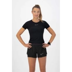 Rogelli Dames T-Shirt Essnetial - Zwart -Trendy Deals Voor Actieve Lifestyles 045151 10 02 1