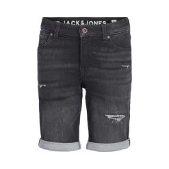 Jack & Jones Jack&Jones Jongens Short JJIRICK JJICON SHORTS GE - 175694 Black Denim