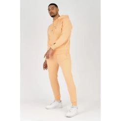 Quotrell Heren Joggingsbroek Fusa - 2039 Peach/Grey -Trendy Deals Voor Actieve Lifestyles 045279 61 02 1