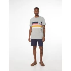 Protest Heren T-shirt PRTJUDOC - Grijs -Trendy Deals Voor Actieve Lifestyles 045302 25 02 1