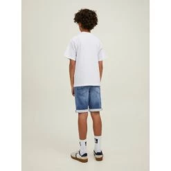 Jack & Jones Jack&Jones Jongens Short JJIRICK JJICON - 188779 Blue Denim -Trendy Deals Voor Actieve Lifestyles 045348 39 03 1