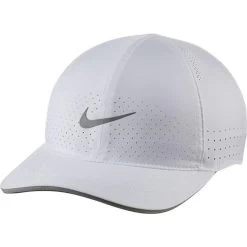 Nike Unisex Hardloop Cap DRI-FIT AEROBILL - Wit
