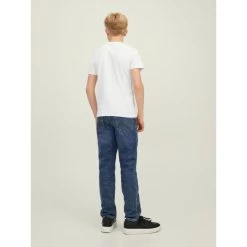 Jack & Jones Jack&Jones Jongens T-shirt SS CREW NECK JN - 177642001 Cloud Dancer/LOOSE -Trendy Deals Voor Actieve Lifestyles 045675 29 02 1 1