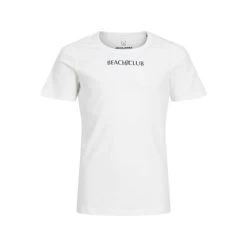 Jack & Jones Jack&Jones Jongens T-shirt SS CREW NECK JN - 177642001 Cloud Dancer/LOOSE