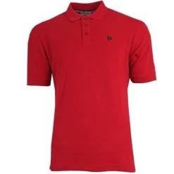 Donnay Heren Polo Ess. Linear - 040 Berry-Red