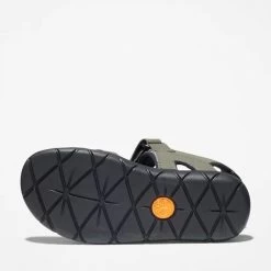 Timberland Senior Sandaal Perkins Row 2-Straps - Dkgrn -Trendy Deals Voor Actieve Lifestyles 046132 45 03 1