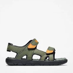 Timberland Senior Sandaal Perkins Row 2-Straps - Dkgrn