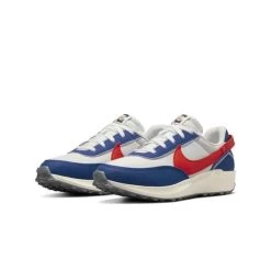 Nike Heren Casual Schoenen WAFFLE DEBUT - 001 PHANTOM/HABANERO RED-OLD R -Trendy Deals Voor Actieve Lifestyles 046524 19 02 1