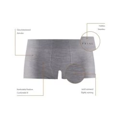 Falke Heren Thermo Boxer WT Light Boxer Regular M - Zwart -Trendy Deals Voor Actieve Lifestyles 046609 10 03 1