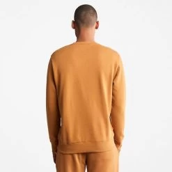 Timberland Heren Sweater Wes Crew Neck - Wheat -Trendy Deals Voor Actieve Lifestyles 046741 81 02 1