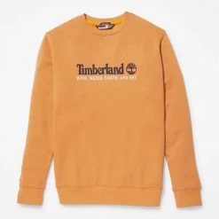 Timberland Heren Sweater Wes Crew Neck - Wheat