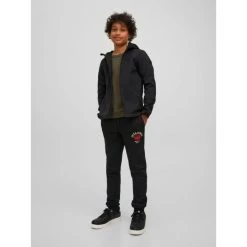 Jack & Jones Jack&Jones Jongens Softshell Jas - Zwart -Trendy Deals Voor Actieve Lifestyles 046831 10 03 1