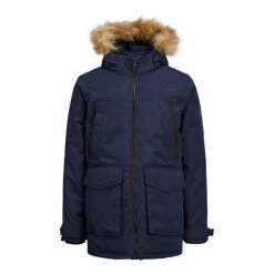 Jack & Jones Jack&Jones Jongens Parka Jas Craft - 175876 Navy Blazer