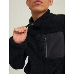 Jack & Jones Jack&Jones Heren Vest Teddy - 178012 Black -Trendy Deals Voor Actieve Lifestyles 047055 11 04 1