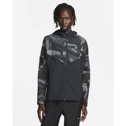 Nike Heren Hardloopjack NIKE REPEL WINDRUNNER MENS - Zwart