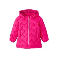 Name It Meisjes Jas NKFMALENE PUFFER JACKET CAMP - 260815 Pink Peacock