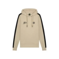 Malelions Heren Sport Academy Hoodie - 098 Sand/ Black