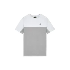 Malelions Heren Sport Champion T-shirt - 110 White/Grey