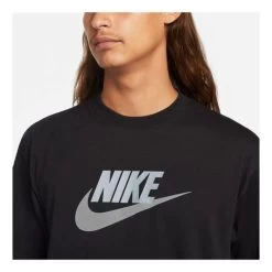 Nike Heren T-shirt Sportswear - Zwart -Trendy Deals Voor Actieve Lifestyles 048477 10 02 1