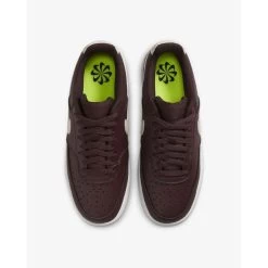 Nike Dames Casual Schoenen Court Vision Low - 601 BURGUNDY CRUSH/LIGHT BONE- -Trendy Deals Voor Actieve Lifestyles 048794 69 02 1