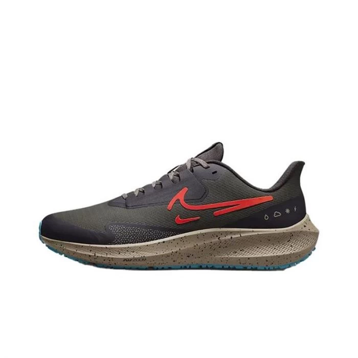 Nike Men Air Zoom Pegasus 39 Shield Hardloopschoen - 200 MEDIUM ASH/BRIGHT CRIMSON- 2 Nike Men Air Zoom Pegasus 39 Shield Hardloopschoen - 200 MEDIUM ASH/BRIGHT CRIMSON- - Afbeelding 2