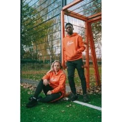 Malelions Heren Hoodie Essentials - 700 Orange -Trendy Deals Voor Actieve Lifestyles 049108 66 02 1