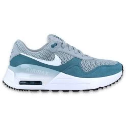 Nike Heren Casualschoen Air Max SYSTM - 006 WOLF GREY/WHITE-NOISE AQUA