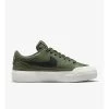 Nike Dames Casualschoen COURT LEGACY LIFT - 201 MEDIUM OLIVE/BLACK-SAIL-TE