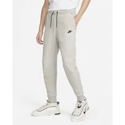 Nike Heren Joggingsbroek Sportswear Tech Fleece - 016 COBBLESTONE/BLACK