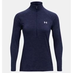 Under Armour Dames Tech 1/2 Zip - Navy