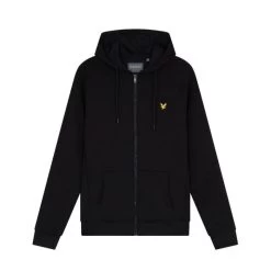 Lyle & Scott Lyle&Scott Heren Vest Met Volledige Ritssluiting - Z865 Jet Black