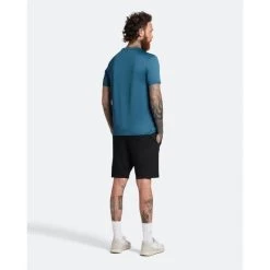 Lyle & Scott Lyle&Scott Heren Fleece Short Fly - Z865 Jet Black -Trendy Deals Voor Actieve Lifestyles 049852 10 02 1