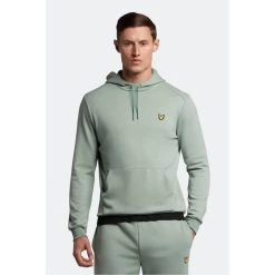 Lyle & Scott Heren Hoodie OTh Fly Fleece - Stonewall