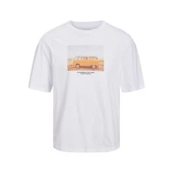 Jack & Jones Jack&Jones Heren T-shirt COPENHAGEN PHOTO - 177627 Bright White