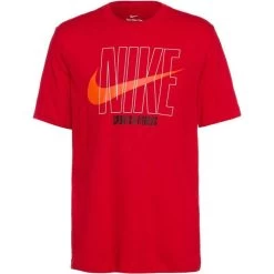 Nike Heren T-shirt Dri-Fit Slub - Rood