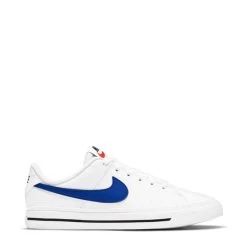 Nike Casual Schoenen COURT LEGACY BIG KIDS - 101 WHITE/GAME ROYAL-BLACK