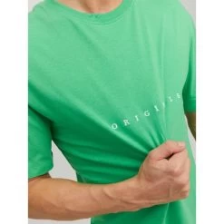 Jack & Jones Jack&Jones Heren T-shirt COPENHAGEN - 176363010 Island Green/RELAXED -Trendy Deals Voor Actieve Lifestyles 049979 40 03 1