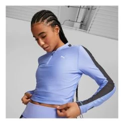 Puma Dames Fit EVERSCULPT Trainingstop - 028 Elektro Purple/Puma -Trendy Deals Voor Actieve Lifestyles 050012 79 02 1