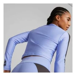 Puma Dames Fit EVERSCULPT Trainingstop - 028 Elektro Purple/Puma -Trendy Deals Voor Actieve Lifestyles 050012 79 03 1