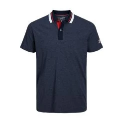 Jack & Jones Jack&Jones Heren Polo LOGAN - 175876002 Navy Blazer/Melange