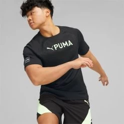 Puma Heren Fitnesshirt Fit Ultrabreathe Triblend - 051 Puma -Trendy Deals Voor Actieve Lifestyles 050219 10 02 1