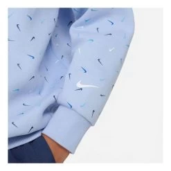 Nike Jr Sweater SPORTSWEAR - 479 COBALT BLISS/WHITE -Trendy Deals Voor Actieve Lifestyles 050221 32 02 1