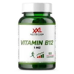 XXL Nutrition Vitaminev B12 -1mg-60 Zuigtabletten - 1Mg 12 Zuigtabletten
