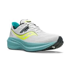 Saucony Heren Hardloopschoen Triumph 20 Fog - 15 Mineral -Trendy Deals Voor Actieve Lifestyles 050316 30 04 1