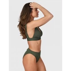 Brunotti Dames Bikini Broek Flores - 6553 Deep Olive -Trendy Deals Voor Actieve Lifestyles 050355 49 02 1