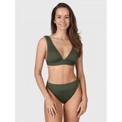 Brunotti Dames Bikini Broek Flores - 6553 Deep Olive -Trendy Deals Voor Actieve Lifestyles 050355 49 03 1